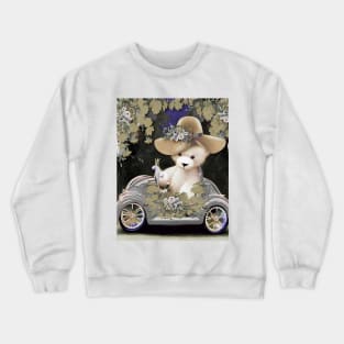 Silver Car, Sunday Drive Crewneck Sweatshirt